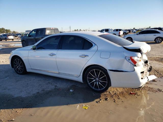 JTHBL5EF4C5108878 - 2012 LEXUS LS 460 WHITE photo 2