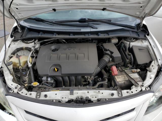 2T1BU4EE6BC624192 - 2011 TOYOTA COROLLA BASE თეთრი ფოტო 11