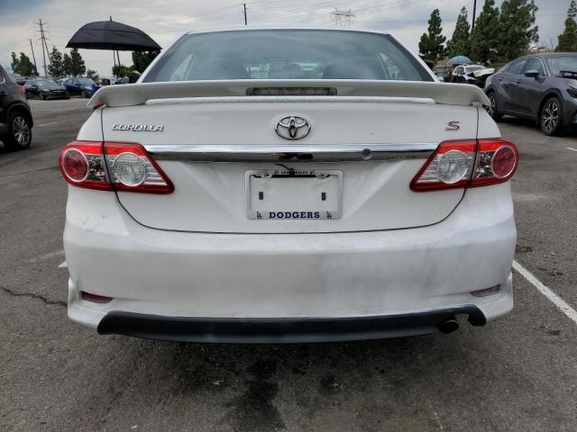 2T1BU4EE6BC624192 - 2011 TOYOTA COROLLA BASE თეთრი ფოტო 6