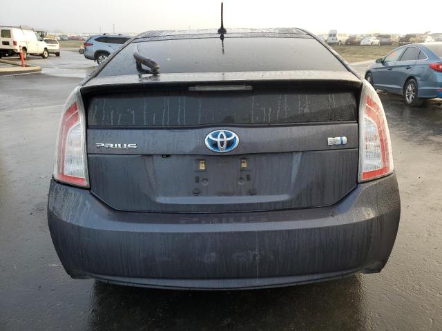 JTDKN3DU4D5565644 - 2013 TOYOTA PRIUS GRAY photo 6