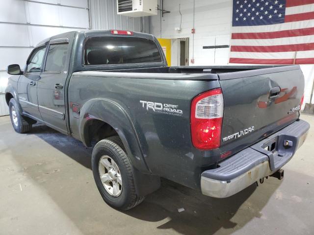 5TBDT44116S550793 - 2006 TOYOTA TUNDRA DOUBLE CAB SR5 GREEN photo 2