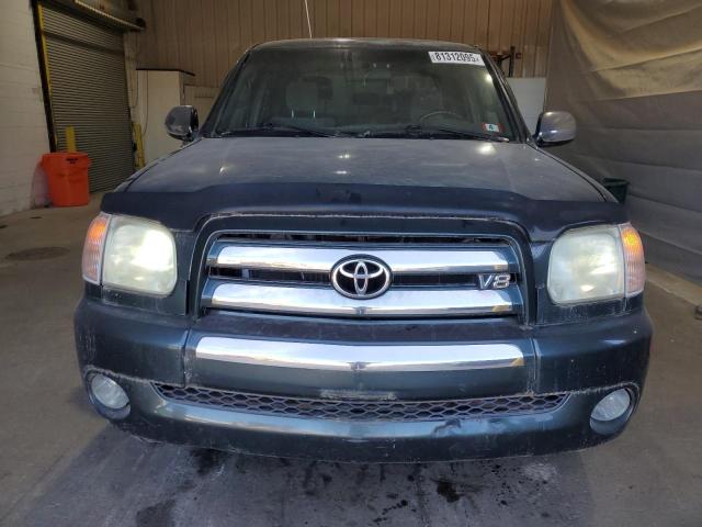 5TBDT44116S550793 - 2006 TOYOTA TUNDRA DOUBLE CAB SR5 GREEN photo 5