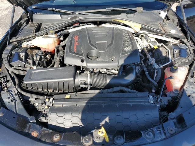 ZARFAEBN0H7551809 - 2017 ALFA ROMEO GIULIA BLACK photo 12