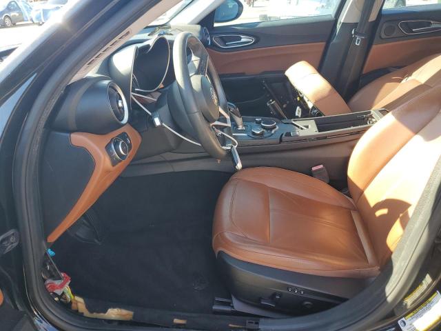 ZARFAEBN0H7551809 - 2017 ALFA ROMEO GIULIA BLACK photo 7