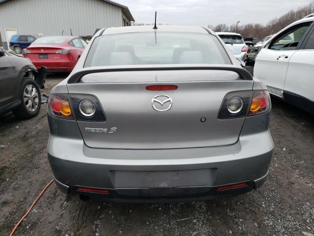 JM1BK323551235653 - 2005 MAZDA 3 S GRAY photo 6