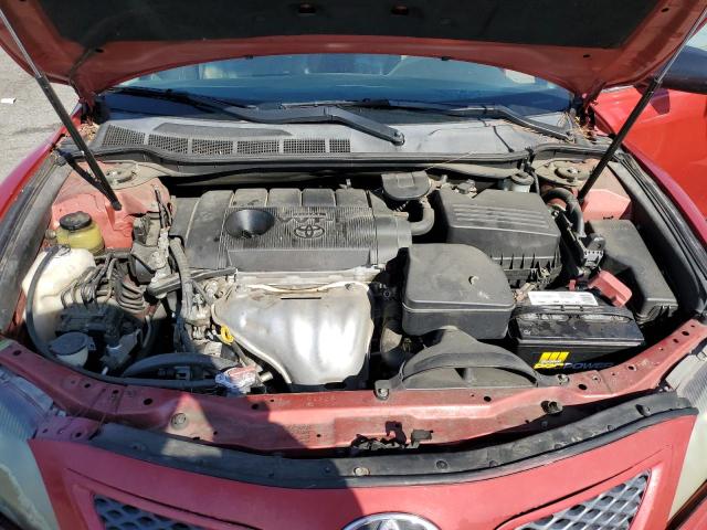 4T1BF3EK5BU616609 - 2011 TOYT CAMRY BASE RED photo 11