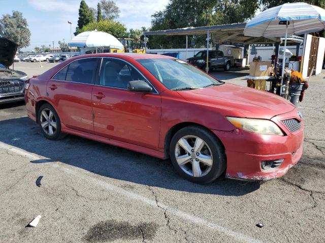 4T1BF3EK5BU616609 - 2011 TOYT CAMRY BASE RED photo 4