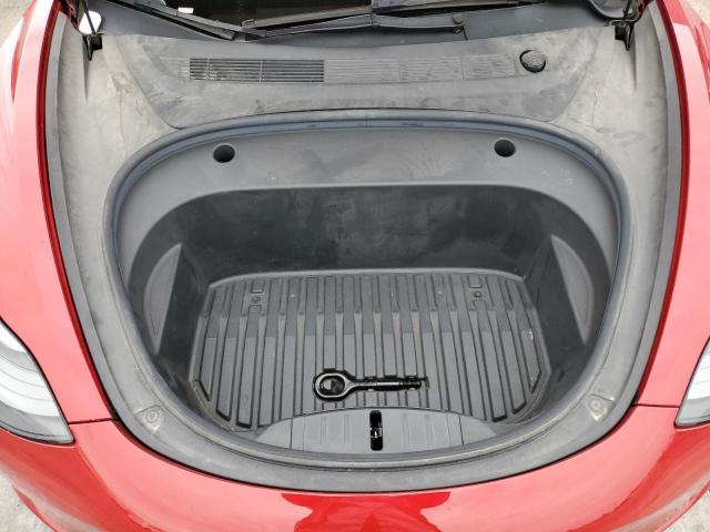 5YJ3E1EA0NF304850 - 2022 TESLA MODEL 3 RED photo 11