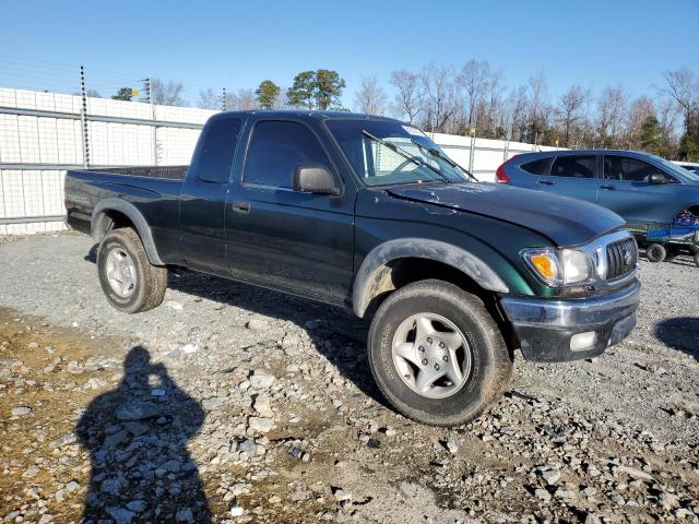 5TESM92N22Z091088 - 2002 TOYOTA TACOMA XTRACAB PRERUNNER მწვანე ფოტო 4