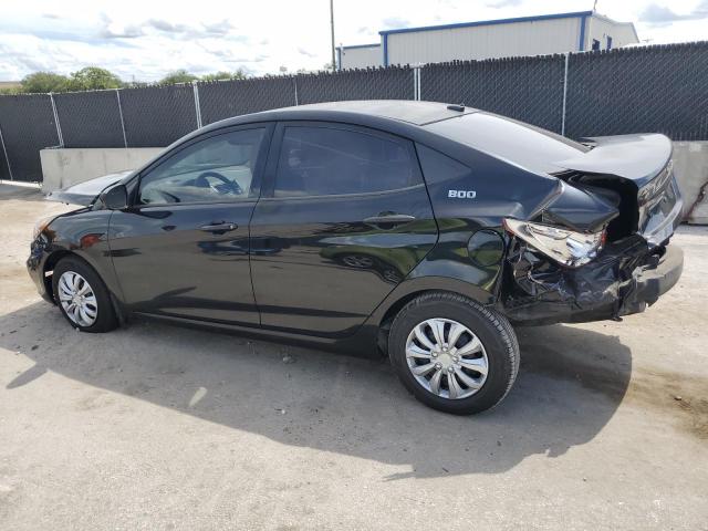 KMHCT4AE8DU396615 - 2013 HYUNDAI ACCENT GLS 黑色 照片 2