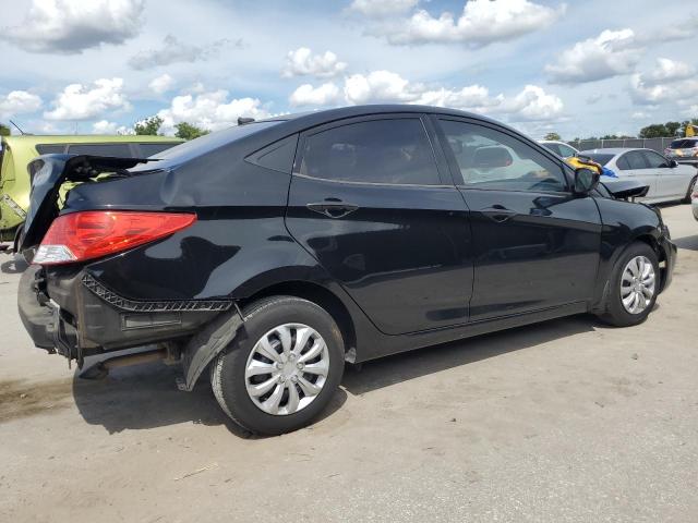 KMHCT4AE8DU396615 - 2013 HYUNDAI ACCENT GLS 黑色 照片 3