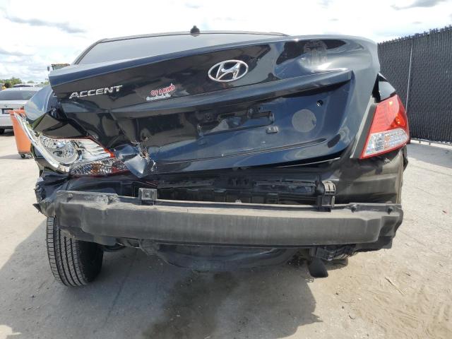 KMHCT4AE8DU396615 - 2013 HYUNDAI ACCENT GLS 黑色 照片 6