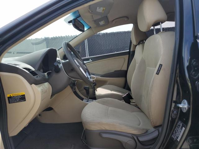 KMHCT4AE8DU396615 - 2013 HYUNDAI ACCENT GLS 黑色 照片 7