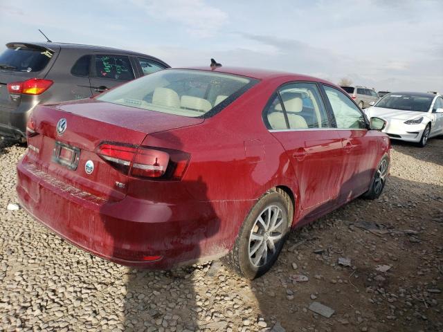 3VWDB7AJ0JM216888 - 2018 VOLKSWAGEN JETTA SE RED photo 3