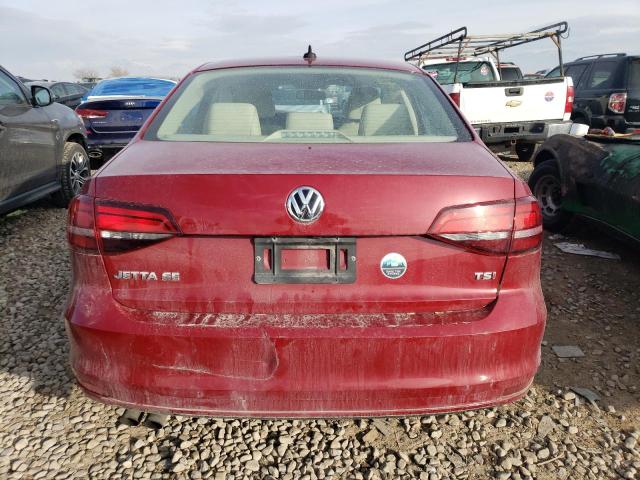 3VWDB7AJ0JM216888 - 2018 VOLKSWAGEN JETTA SE RED photo 6