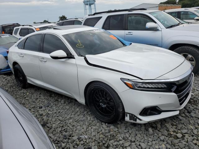 1HGCV2F98MA028100 - 2021 HONDA ACCORD TOURING Weiß Foto 4