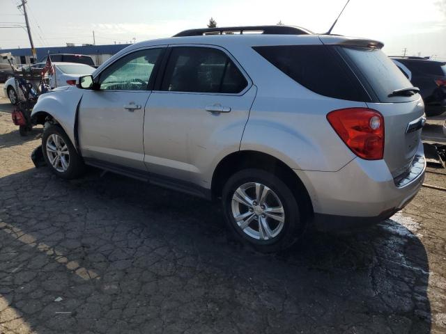 1GNALDEK2DZ115589 - 2013 CHEVROLET EQUINOX LT SILVER photo 2