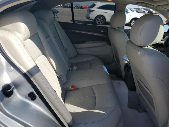 JN1CV6AP3AM203054 - 2010 INFINITI G37 BASE SILVER photo 10