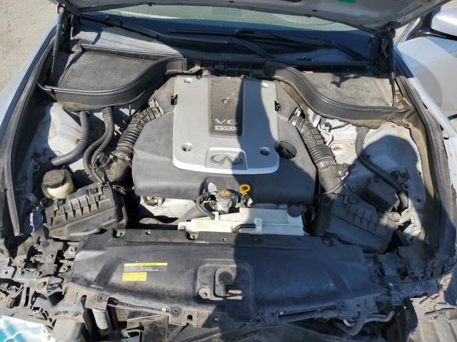 JN1CV6AP3AM203054 - 2010 INFINITI G37 BASE SILVER photo 11