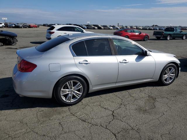 JN1CV6AP3AM203054 - 2010 INFINITI G37 BASE SILVER photo 3