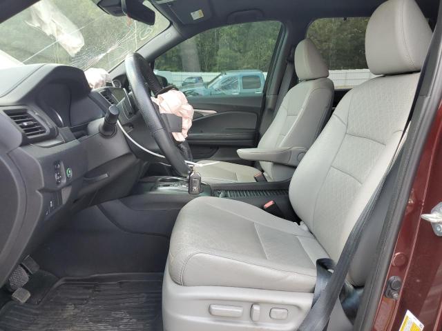 5FNYF7H58KB009933 - 2019 HONDA PASSPORT EXL Kasztanowy zdjęcie 7