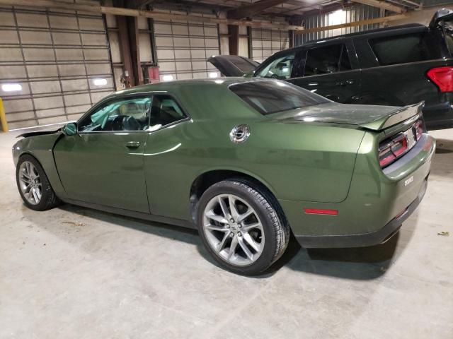 2C3CDZKG6MH677348 - 2021 DODGE CHALLENGER GT GREEN photo 2