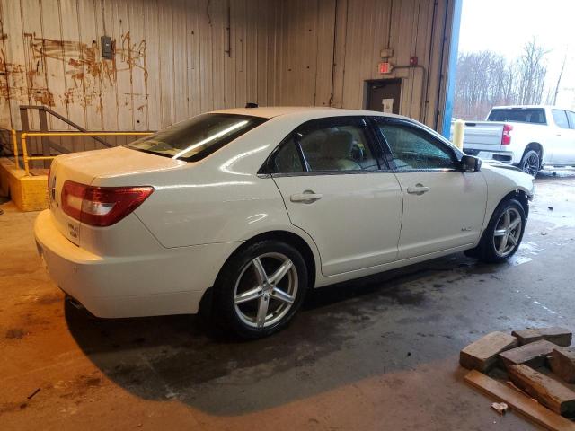 3LNHM28T09R629185 - 2009 LINCOLN MKZ WHITE photo 3