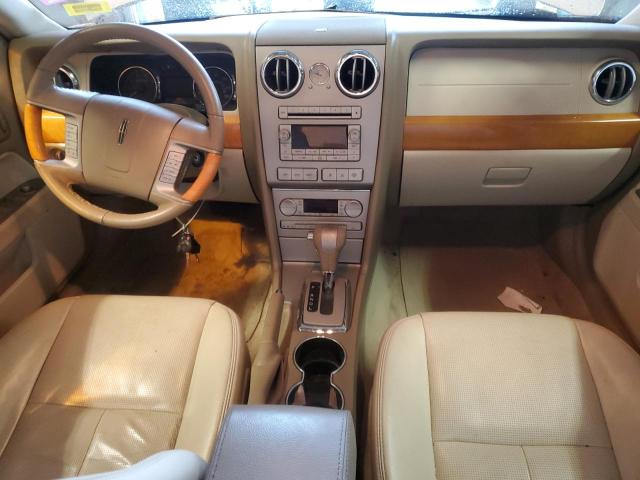 3LNHM28T09R629185 - 2009 LINCOLN MKZ WHITE photo 8