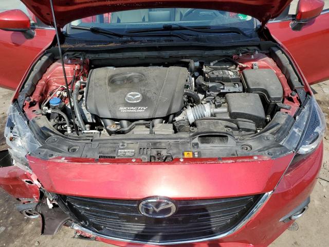 JM1BM1X37G1312386 - 2016 MAZDA 3 GRAND TOURING RED photo 11