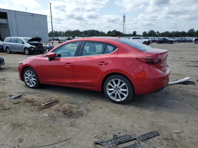 JM1BM1X37G1312386 - 2016 MAZDA 3 GRAND TOURING RED photo 2