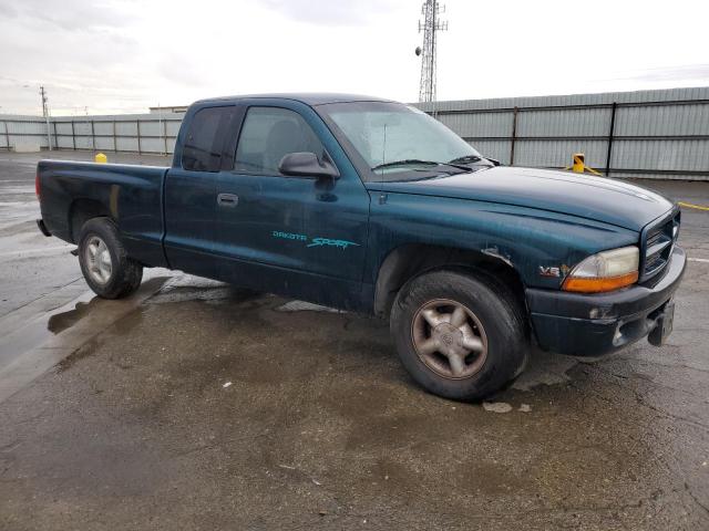 1B7GL23X3VS268403 - 1997 DODGE DAKOTA GREEN photo 4