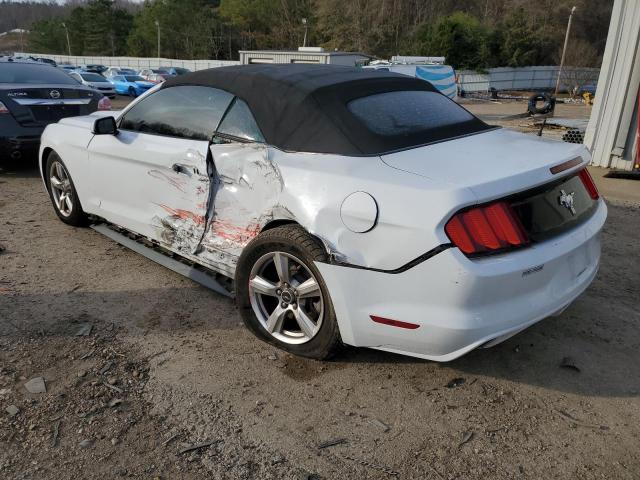 1FATP8EM3F5356298 - 2015 FORD MUSTANG WHITE photo 2