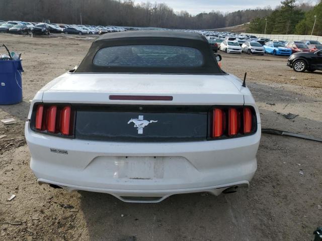 1FATP8EM3F5356298 - 2015 FORD MUSTANG WHITE photo 6