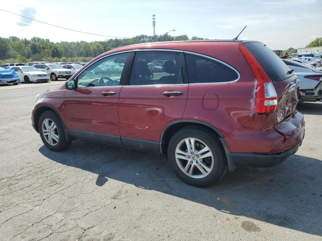 5J6RE3H56AL030348 - 2010 HONDA CR-V EX BURGUNDY photo 2