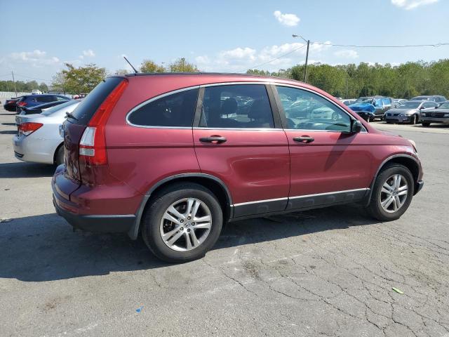 5J6RE3H56AL030348 - 2010 HONDA CR-V EX BURGUNDY photo 3