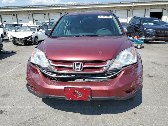 5J6RE3H56AL030348 - 2010 HONDA CR-V EX BURGUNDY photo 5