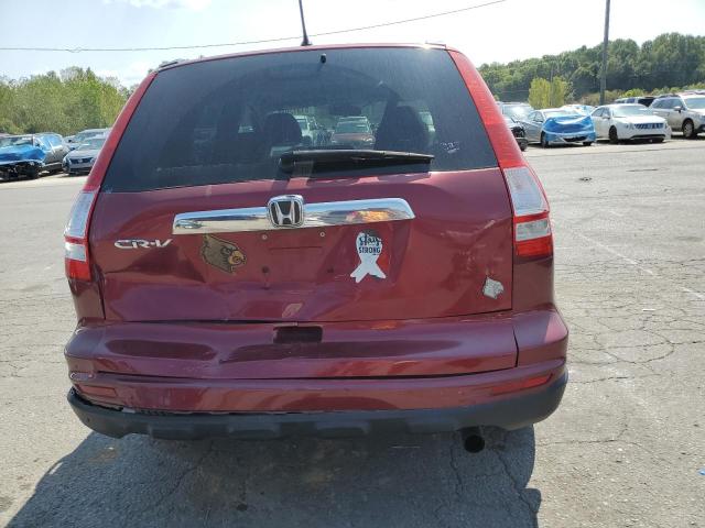 5J6RE3H56AL030348 - 2010 HONDA CR-V EX BURGUNDY photo 6