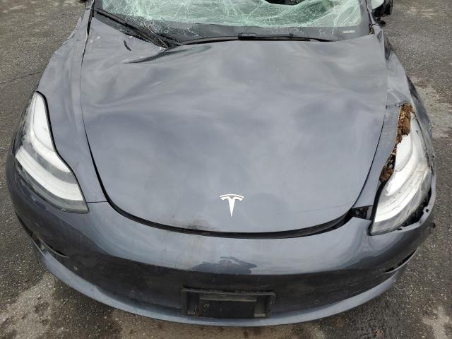 5YJ3E1EA6NF242970 - 2022 TESLA MODEL 3 CHARCOAL photo 11