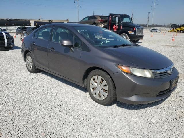 19XFB2F52CE086197 - 2012 HONDA CIVIC LX 棕色 照片 4