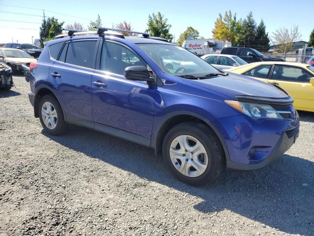2T3BFREV6FW343299 - 2015 TOYOTA RAV4 LE BLUE photo 4