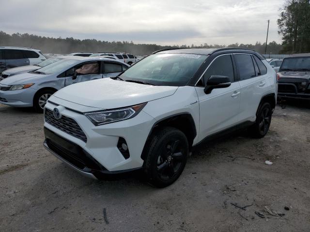 JTMEWRFV7LJ047889 - 2020 TOYOTA RAV4 XSE WHITE photo 1