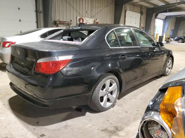 WBANF33516CS37954 - 2006 BMW 525 XI BLACK photo 3