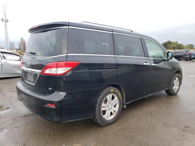 JN8AE2KP6C9037716 - 2012 NISSAN QUEST S BLACK photo 3