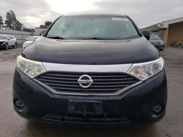 JN8AE2KP6C9037716 - 2012 NISSAN QUEST S BLACK photo 5