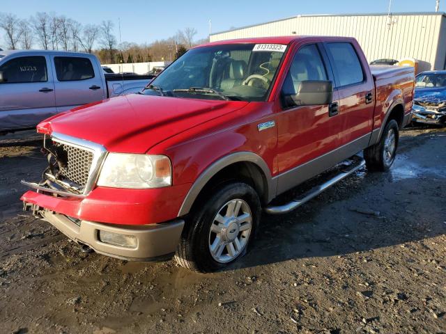 1FTPW14574KD26199 - 2004 FORD F150 SUPERCREW TWO TONE photo 1