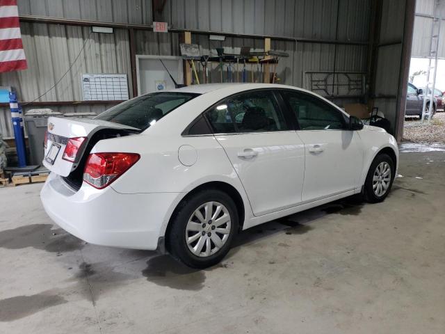 1G1PC5SH0B7276767 - 2011 CHEVROLET CRUZE LS WHITE photo 3