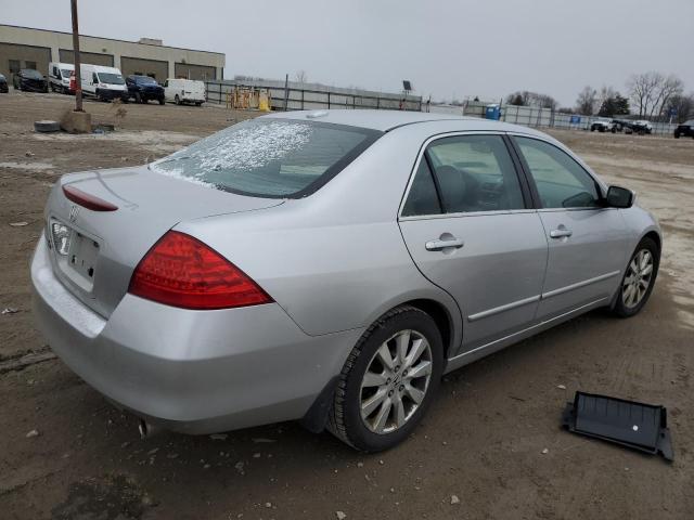 1HGCM66537A044717 - 2007 HONDA ACCORD EX SILVER photo 3