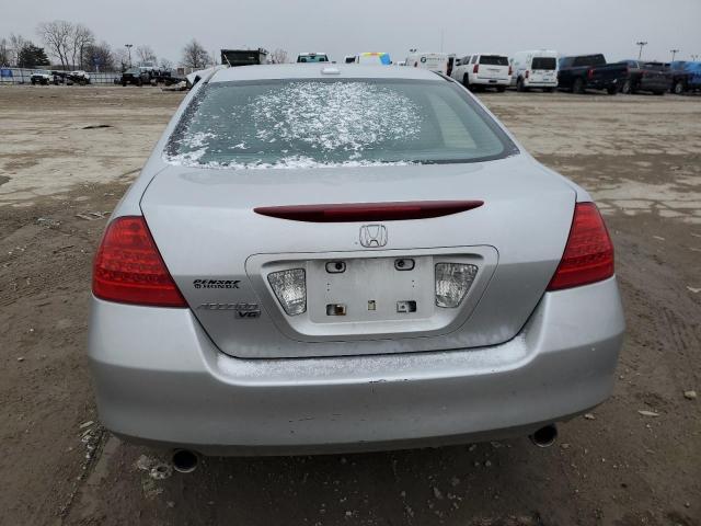 1HGCM66537A044717 - 2007 HONDA ACCORD EX SILVER photo 6