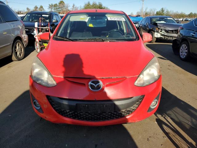 JM1DE1HZ9B0103979 - 2011 MAZDA MAZDA2 RED photo 5