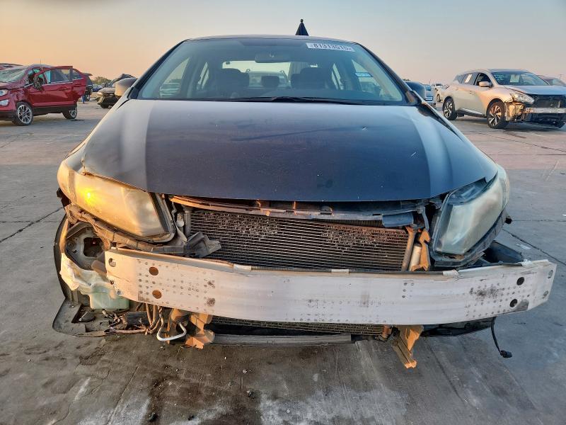 19XFB2F55DE002066 - 2013 HONDA CIVIC LX BLACK photo 5